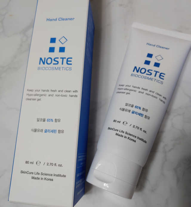 [스킨큐어] 노스테 손 청결제 80ml 2개입 리뷰 사진