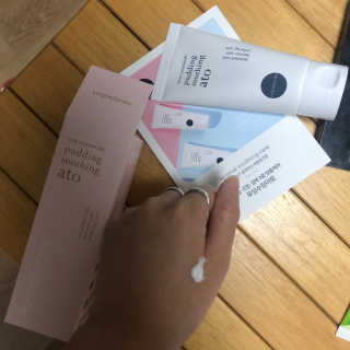 냉장고에 넣어요, 붉은 트러블 피부 다음날 진정되요 [버진팜스 푸딩수딩아토] — 4.5점을 준 리뷰어가 2020년 9월 올린 사용 사진