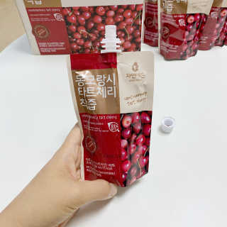 자연에온 몽모랑시 타트체리 착즙 100mL 10개입 2BOX — 5점을 준 리뷰어가 2020년 11월 올린 사용 사진