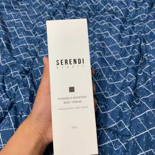 세렌디뷰티 퓨어델라 부스팅 바디크림 — 5점을 준 리뷰어가 2020년 8월 올린 사용 사진