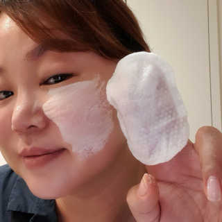 델라본 체리 버블 클렌징 패드 10ea — 5점을 준 리뷰어가 2020년 9월 올린 사용 사진