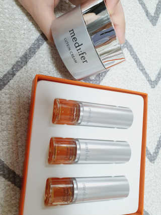메디페르 [ 1+1 ] 루테인앰플세트 1개 + 루테인크림 50ml 1개 — 5점을 준 리뷰어가 2020년 9월 올린 사용 사진
