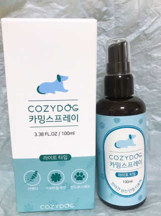 코지독 카밍스프레이 100ml — 5점을 준 리뷰어가 2020년 4월 올린 사용 사진