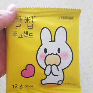 네이처오다 달칩 초코샌드 — 5점을 준 리뷰어가 2020년 7월 올린 사용 사진