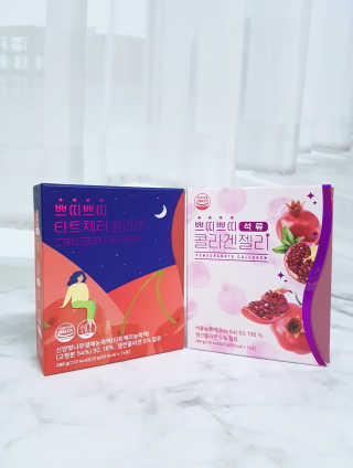 헬스업_쁘띠쁘띠석류콜라겐젤리_20g x 14포 — 4.5점을 준 리뷰어가 2020년 12월 올린 사용 사진