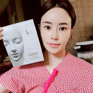 아이디플라코스메틱 페이스핏 플라스터 마스크 — 4점을 준 리뷰어가 2020년 10월 올린 사용 사진