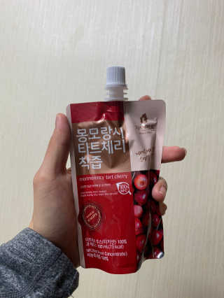 자연에온 몽모랑시 타트체리 착즙 100mL 10개입 2BOX — 5점을 준 리뷰어가 2020년 11월 올린 사용 사진
