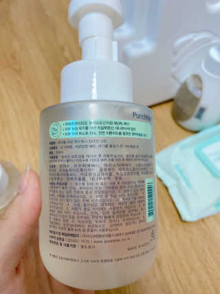 Purebble 당김없이 속촉촉_퓨어블 핸드워시 3종 [랜덤발송] — 5점을 준 리뷰어가 2020년 7월 올린 사용 사진