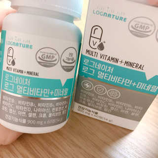 로그네이처 로그 멀티비타민+미네랄 — 5점을 준 리뷰어가 2020년 8월 올린 사용 사진