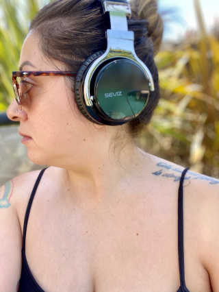 SEVIZ Bluetooth Headphones 10 3color — 5점을 준 리뷰어가 2020년 7월 올린 사용 사진