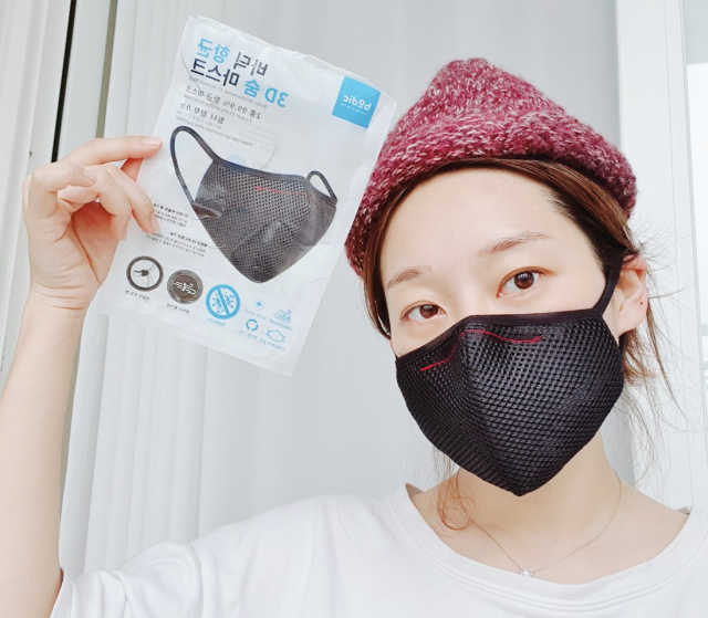 바딕 리얼 3D 항균 필터교체 마스크_30일 패키지 리뷰 사진