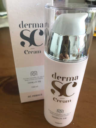 derma SC-Cream 더마에스씨 크림 100ml — 4점을 준 리뷰어가 2020년 4월 올린 사용 사진