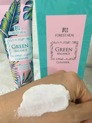 포레스트힐 SS 그린 밸런스 클렌져 100ml + 헤어밴드 — 5점을 준 리뷰어가 2020년 4월 올린 사용 사진