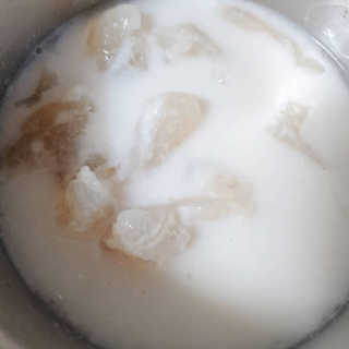 한촌몰 설렁탕집 가마솥 도가니탕 350g x 2팩 — 5점을 준 리뷰어가 2020년 8월 올린 사용 사진