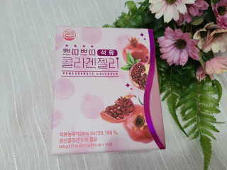 헬스업_쁘띠쁘띠석류콜라겐젤리_20g x 14포 — 4점을 준 리뷰어가 2020년 10월 올린 사용 사진