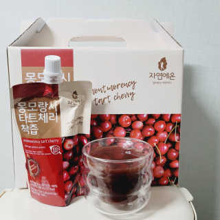 자연에온 몽모랑시 타트체리 착즙 100mL 10개입 2BOX — 5점을 준 리뷰어가 2020년 11월 올린 사용 사진