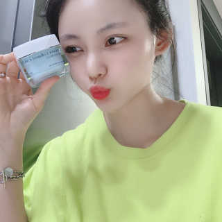 델라본 마린 콜라겐 수분크림 — 4점을 준 리뷰어가 2020년 4월 올린 사용 사진