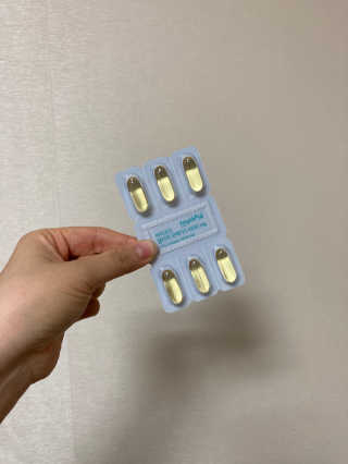 JW중외제약 마이코드 알티지 오메가3 1000 mg — 5점을 준 리뷰어가 2020년 6월 올린 사용 사진