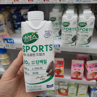 셀렉스스포츠 셀렉스 스포츠 드링크 초콜릿 _ 330ml x 12팩 — 5점을 준 리뷰어가 2020년 11월 올린 사용 사진