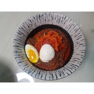 [해주냉면] 신천맛집 매운 비빔냉면 2인분 + 무절임 — 1.5점을 준 리뷰어가 2020년 5월 올린 사용 사진