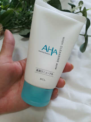BCL AHA 광채케어 클렌징폼  아크네 120g — 4점을 준 리뷰어가 2020년 8월 올린 사용 사진