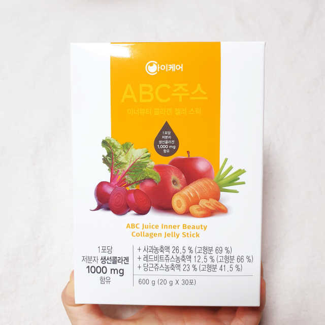 ABC주스 이너뷰티 콜라겐 젤리 스틱 리뷰 사진