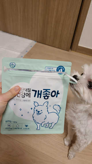 My Pet Care 천연단백질 눈건강에 개좋아 — 5점을 준 리뷰어가 2020년 12월 올린 사용 사진