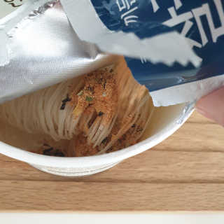 [네이처빌] 우리쌀로 만든 글루텐프리 컵쌀국수 — 5점을 준 리뷰어가 2020년 10월 올린 사용 사진