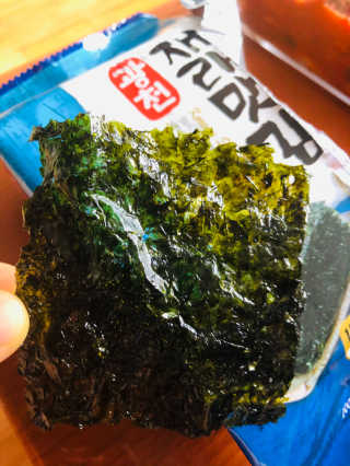 [중소기업유통센터 X 우수소상공인] 파도식품 식탁김 15g 15봉 — 5점을 준 리뷰어가 2020년 12월 올린 사용 사진