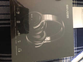 SEVIZ Bluetooth Headphones 10 3color — 5점을 준 리뷰어가 2020년 8월 올린 사용 사진