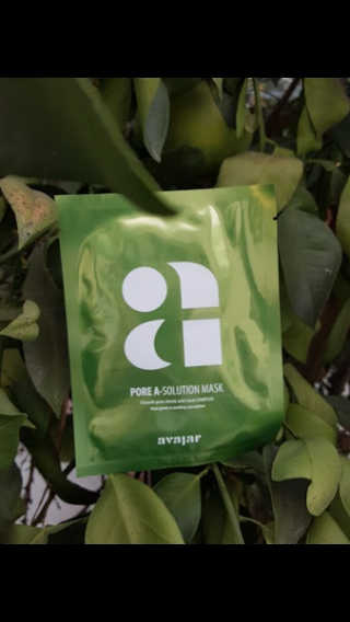 Avajar A-Solution 마스크 — 5점을 준 리뷰어가 2020년 10월 올린 사용 사진