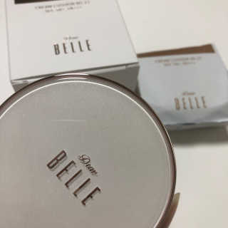디어벨르 크림쿠션 DEAR BELLE CREAM COUSION — 4점을 준 리뷰어가 2020년 8월 올린 사용 사진