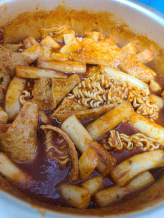 화곡미담 옛날 떡볶이 — 4점을 준 리뷰어가 2020년 4월 올린 사용 사진