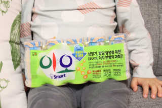 남양유업 [ 이오 ] 국내 최저 당, 최다 영양 요구트르 이오 — 5점을 준 리뷰어가 2020년 4월 올린 사용 사진
