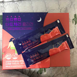 서울약사신협_쁘띠쁘띠타트체리콜라겐_20g x 14포 — 5점을 준 리뷰어가 2020년 12월 올린 사용 사진