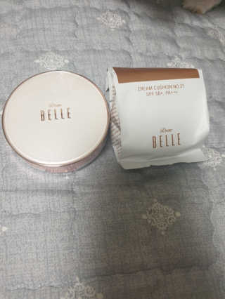 디어벨르 크림쿠션 DEAR BELLE CREAM COUSION — 5점을 준 리뷰어가 2020년 8월 올린 사용 사진