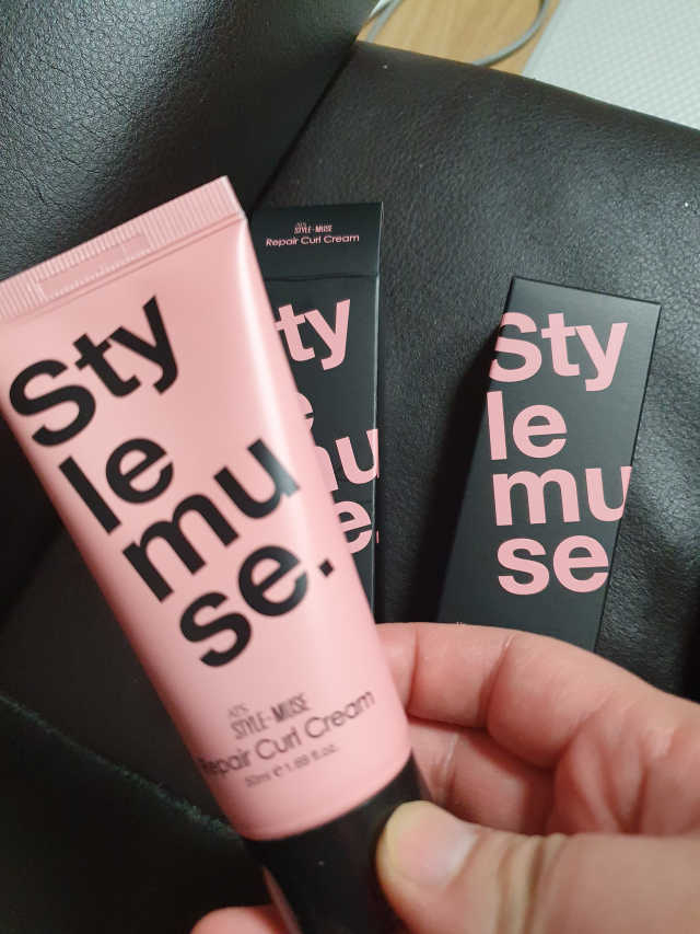 ATS 스타일 뮤즈 리페어 컬 크림 50ml X 2EA 리뷰 사진