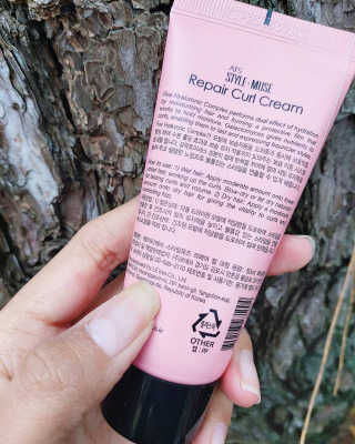 ATS스타일 뮤즈 ATS 스타일 뮤즈 리페어 컬 크림 50ml X 2EA — 4점을 준 리뷰어가 2020년 11월 올린 사용 사진