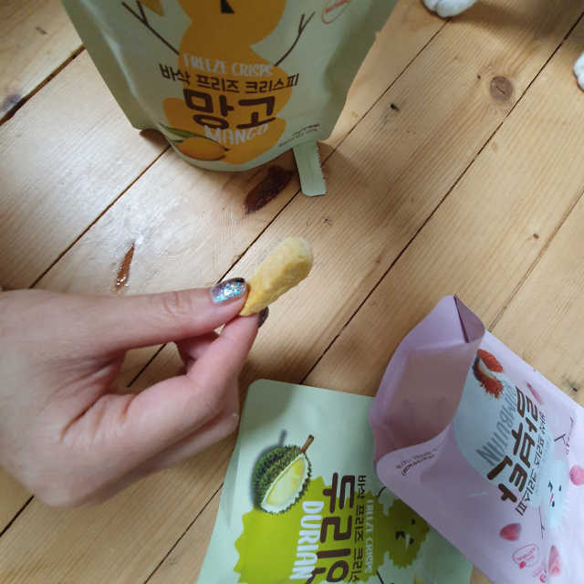바삭 프리즈 크리스피 3종 리뷰 사진