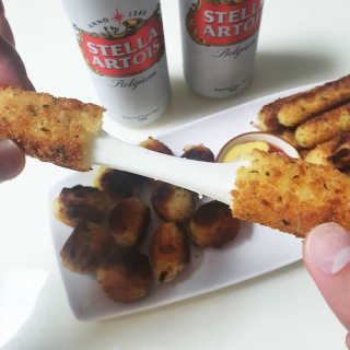 가치식탁 리얼치즈스틱, 리얼크림치즈볼 — 5점을 준 리뷰어가 2020년 10월 올린 사용 사진