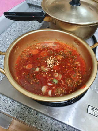 화곡미담 옛날 떡볶이 — 4.5점을 준 리뷰어가 2020년 4월 올린 사용 사진