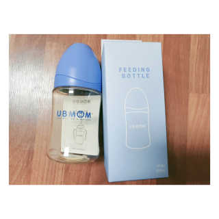 유비맘 PPSU 젖병 노꼭지_200ml_컬러 랜덤 발송 — 5점을 준 리뷰어가 2020년 7월 올린 사용 사진