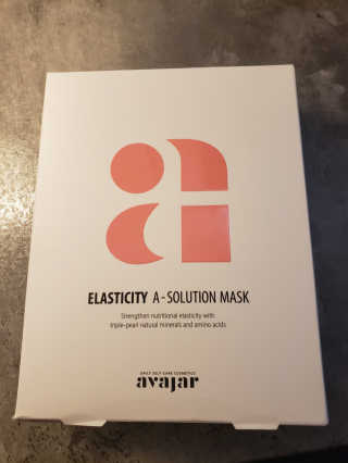 Avajar A-Solution 마스크 — 5점을 준 리뷰어가 2020년 10월 올린 사용 사진