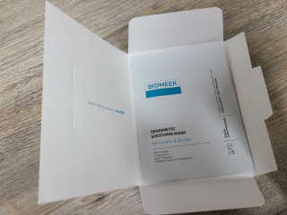 바이오믹 BIOMEEK SENSIMETIC SOOTHING MASK.S — 5점을 준 리뷰어가 2020년 7월 올린 사용 사진