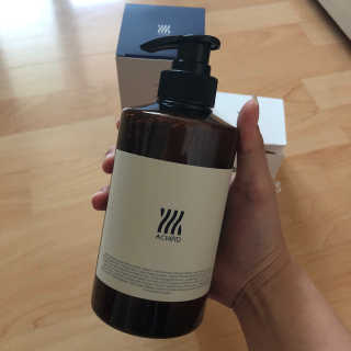 에이처드 유산균 탈모 샴푸 500ml — 5점을 준 리뷰어가 2020년 9월 올린 사용 사진