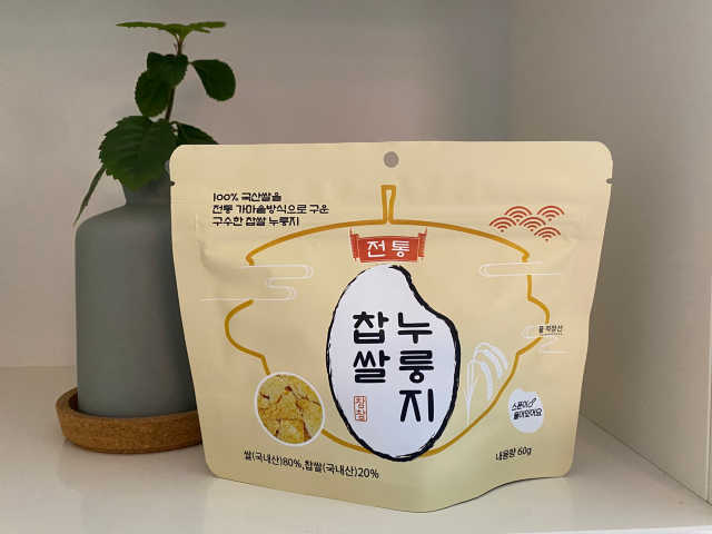 [꾸콤] 참참 전통 찹쌀 누룽지 일주일세트 60g x 5 리뷰 사진