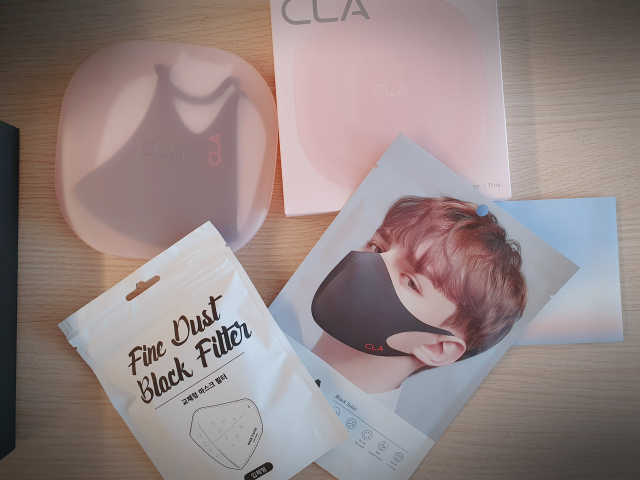 프리미엄 패션 브랜드 CLA마스크 리뷰 사진
