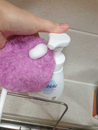Purebble [퓨어블] 베이비 젖병세정제 500ml — 5점을 준 리뷰어가 2020년 8월 올린 사용 사진