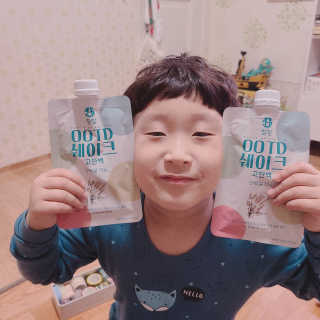 [꾸콤] 참참 OOTD쉐이크 고단백 일주일세트 50g x 5 — 5점을 준 리뷰어가 2020년 11월 올린 사용 사진