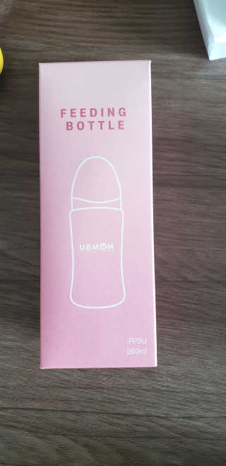 유비맘 PPSU 젖병 노꼭지_260ml_컬러 랜덤 발송 — 2점을 준 리뷰어가 2020년 6월 올린 사용 사진